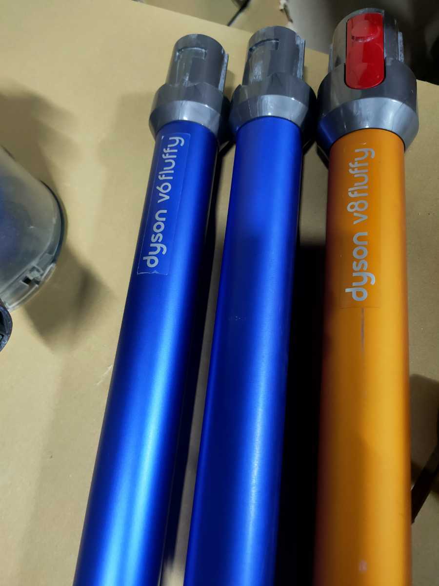 (M7)dyson コードレスクリーナー SV10など まとめて3台 充電器付 中古品 ダイソン Dyson SV10 ブルー Absolute 価格比較