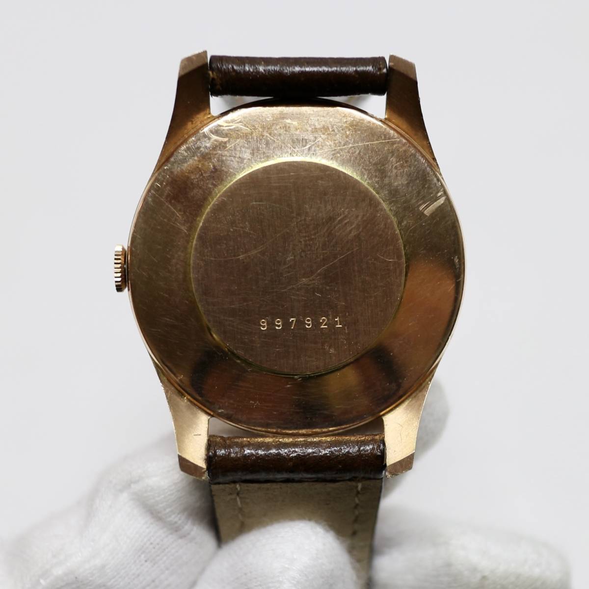 DOXA 0 ドクサ ANTI-MAGNETIQUE 手巻き メンズ 腕時計 14K 1 刻印 for 