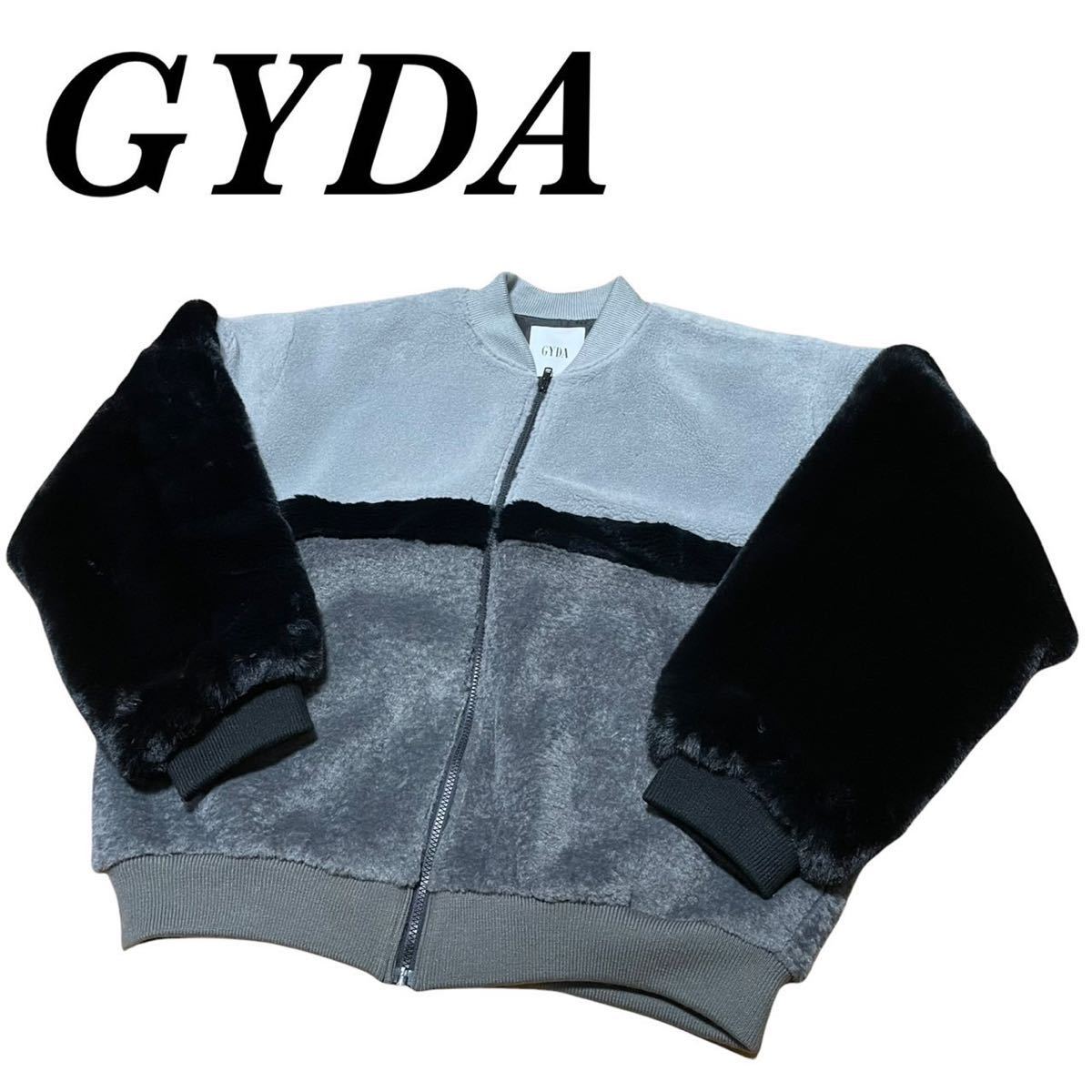 ジェイダ GYDA ふわふわ MIXエコファーコート ブルゾン ジャケット 異 