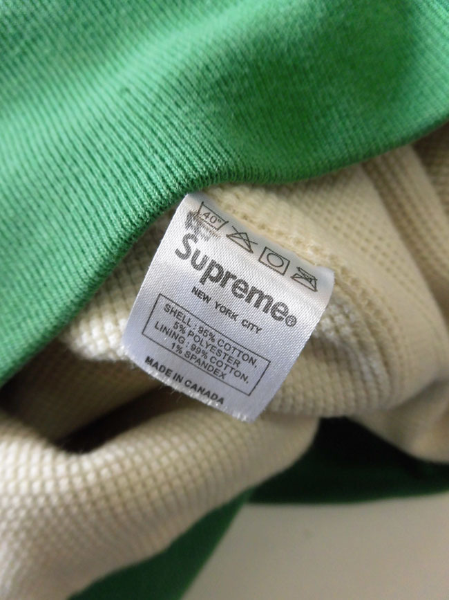 SUPREME シュプリーム Fuck Tha Police Zip Up Hoodie 裏サーマル 