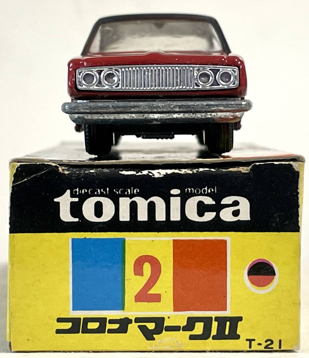 トミカ（ tomica ）【 絶版 黒箱 】2-1 トヨタ コロナ マークII 1900