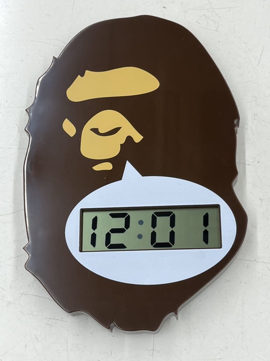 BABY MILO® STORE 壁掛け時計 A BATHING APE エイプ A BATHING APE