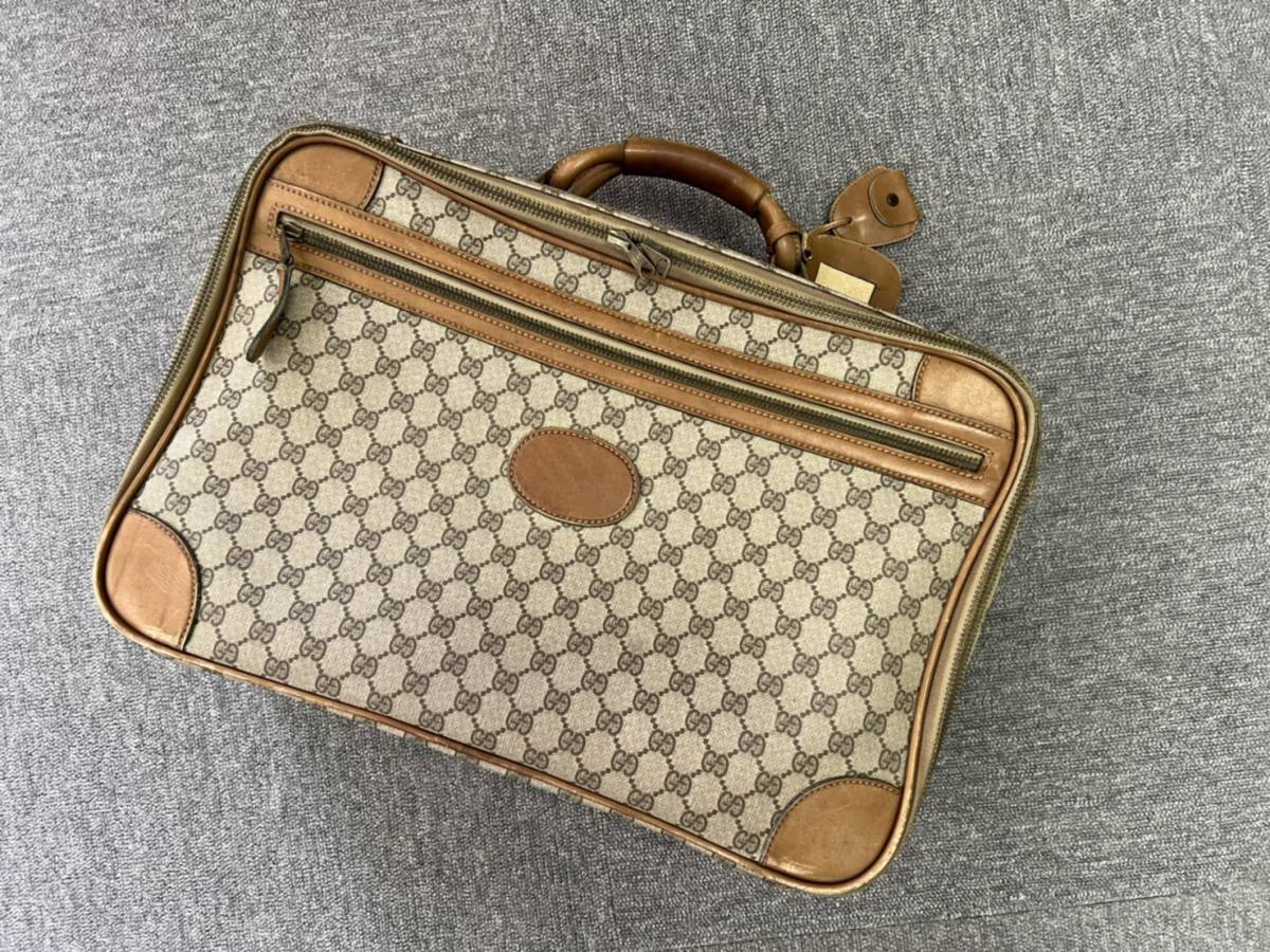 Gucci グッチ トランクケース バッグ 鞄 ブランド ヴィンテージ