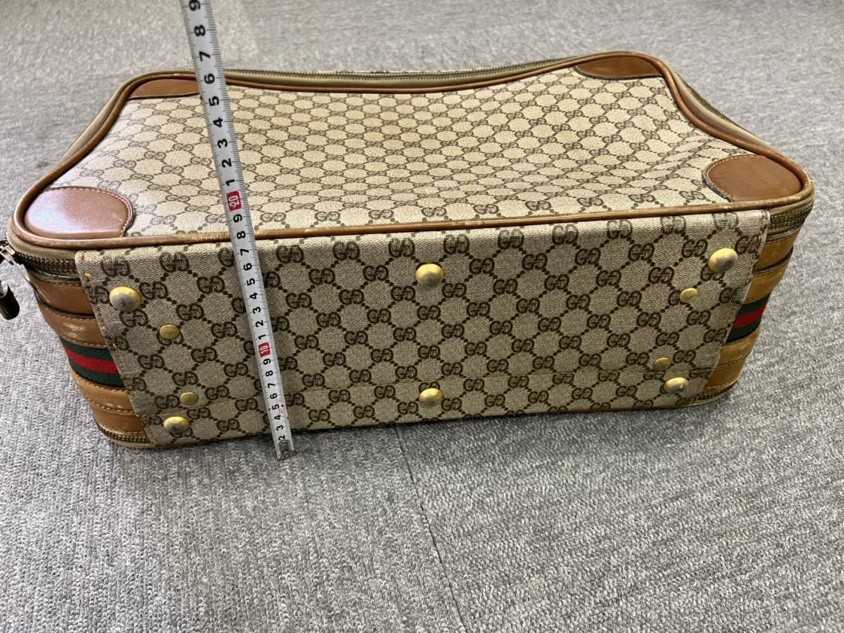 Gucci グッチ トランクケース バッグ 鞄 ブランド ヴィンテージ