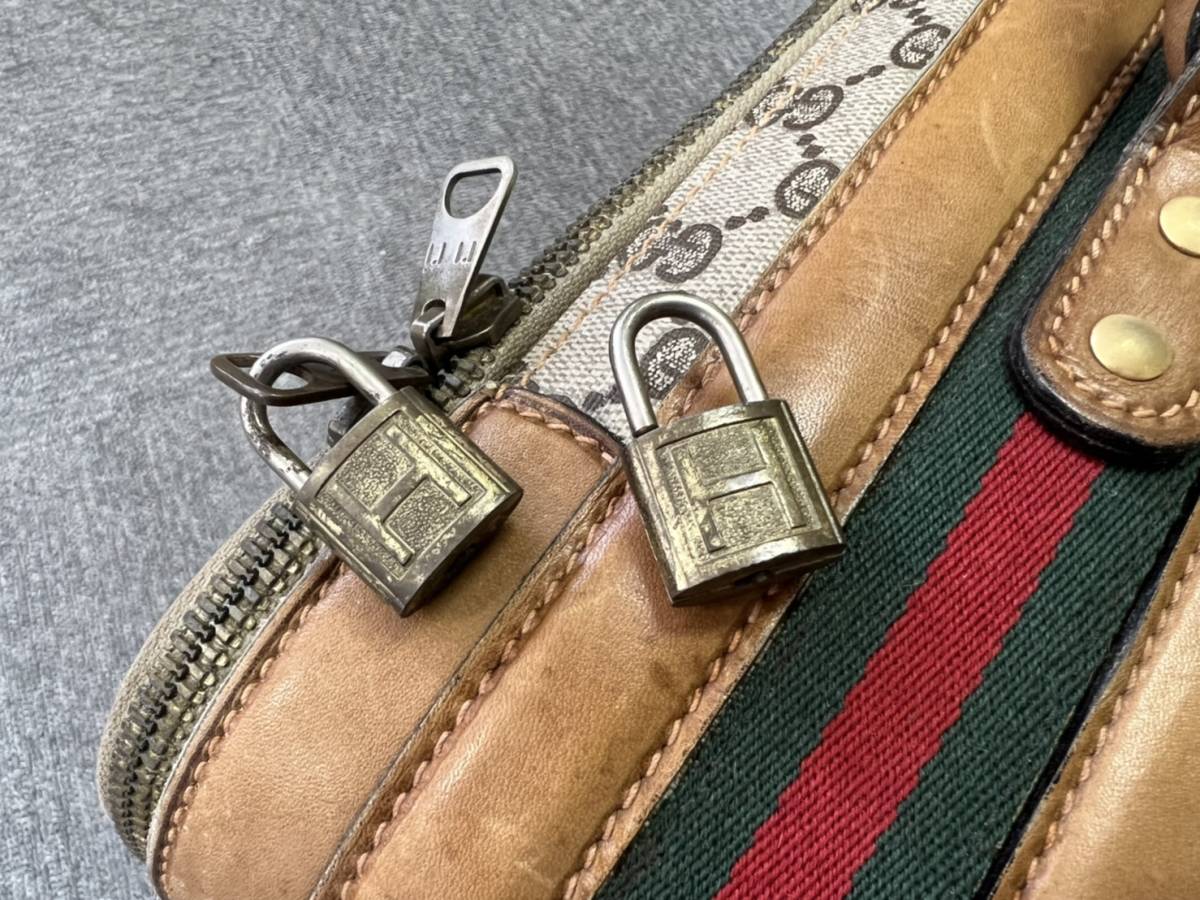 オールドGUCCI クラッチバッグ 香水 石鹸 セット Gucci グッチ トランクケース バッグ 鞄 ブランド ヴィンテージ