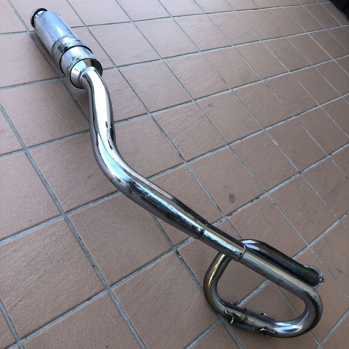 ホンダモンキー当時物マフラー 当時物 モンキー ホンダ スクランブル