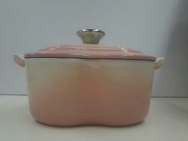 LE CREUSET 両手鍋 ル・クルーゼ ハート ル ココットダムール | ハート