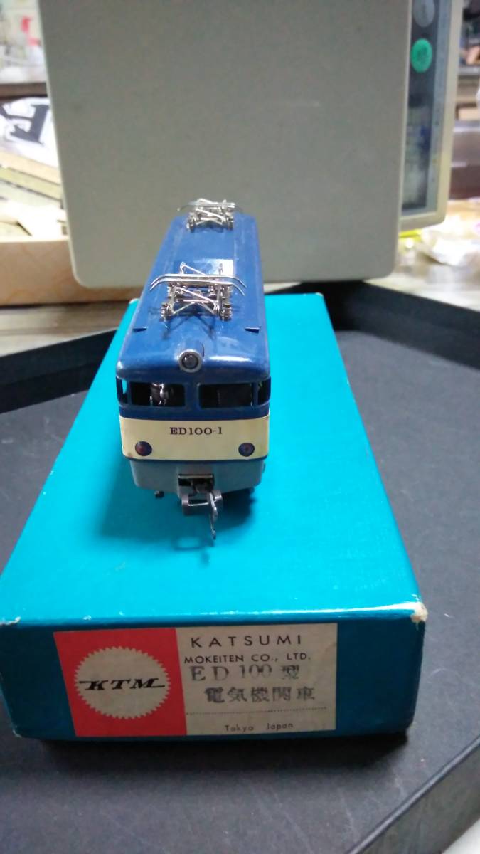 カツミ 電気機関車 - HOゲージ ED100-1 鉄道模型 メルカリ KTM KTM