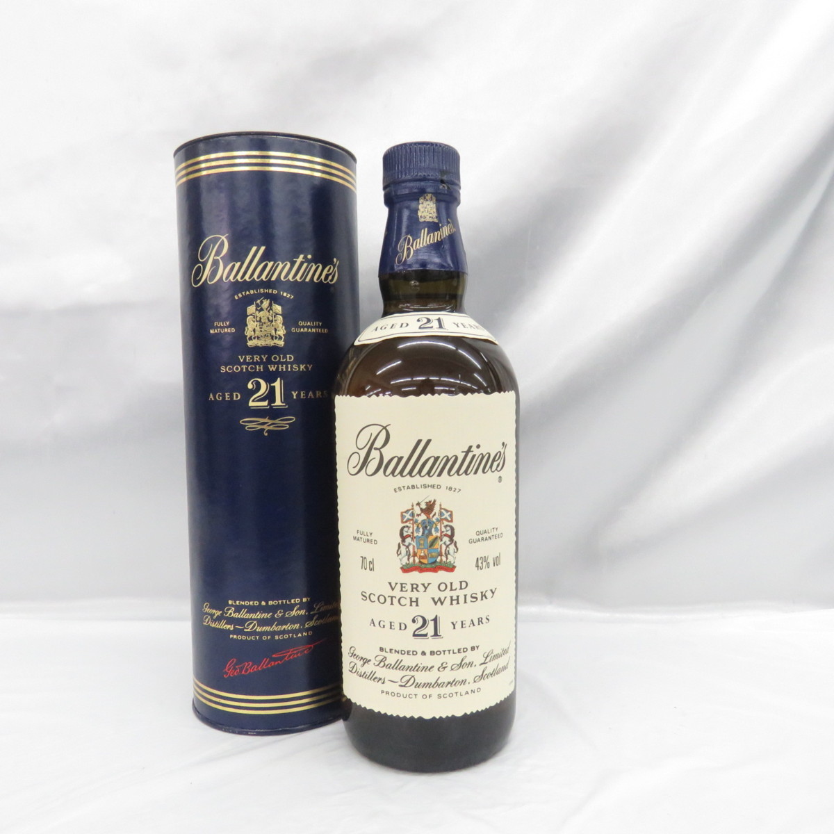 未開栓】Ballantine's バランタイン 21年 ベリーオールド ウイスキー