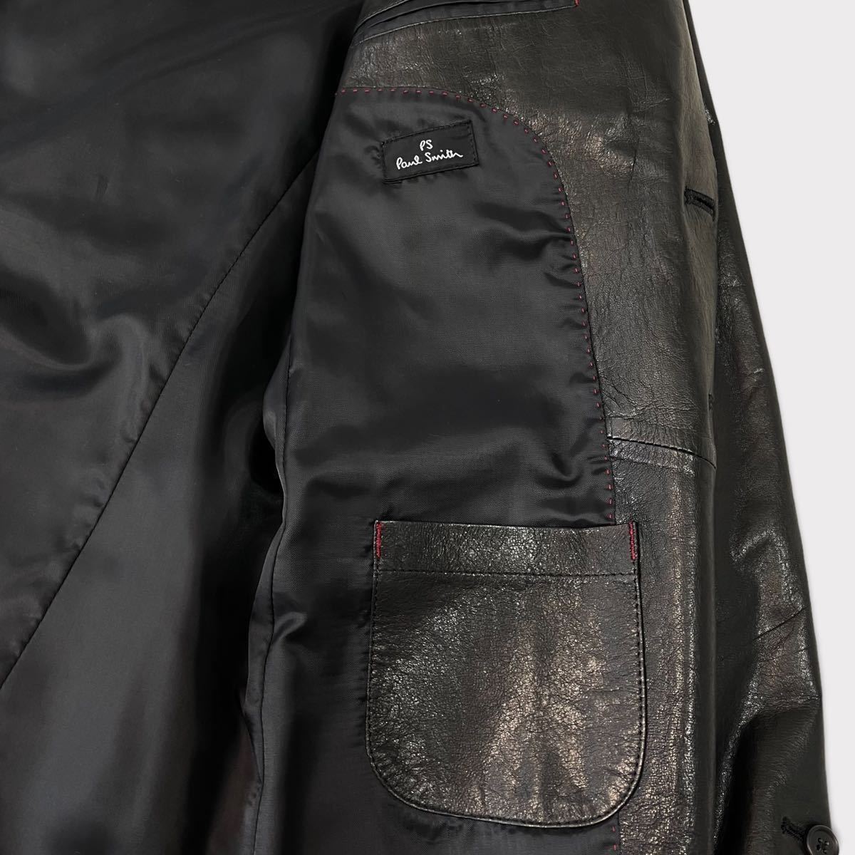 極美品、最高級】Paul Smith ポールスミス レザージャケット 