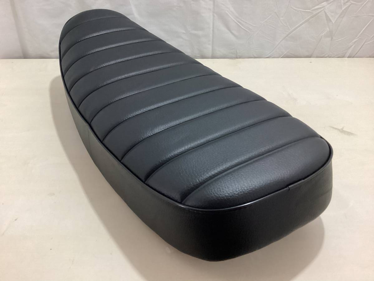 送料520円 CB400SS タックロール 生地 黒 ホンダ NC38 CL400 NC41 