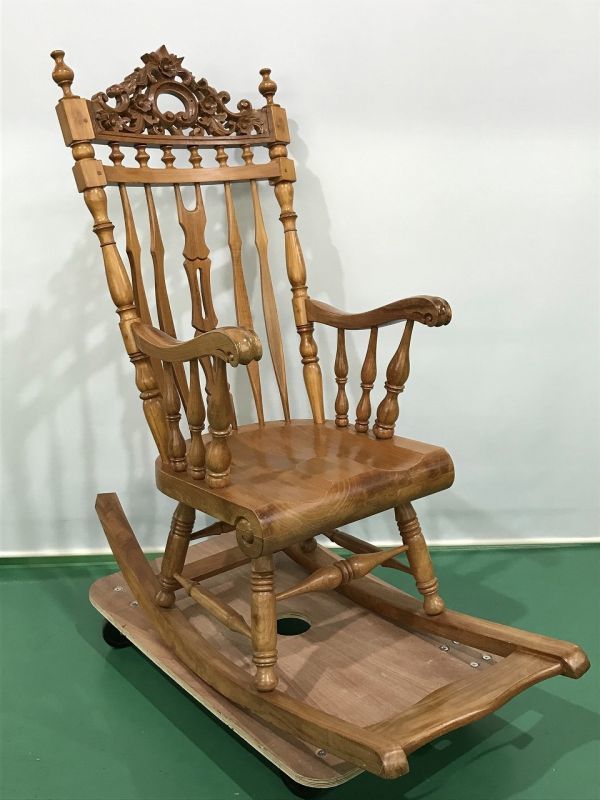 ◇BN5 ロッキングチェア 木製 椅子 家具 インテリア おしゃれ ☆直接 