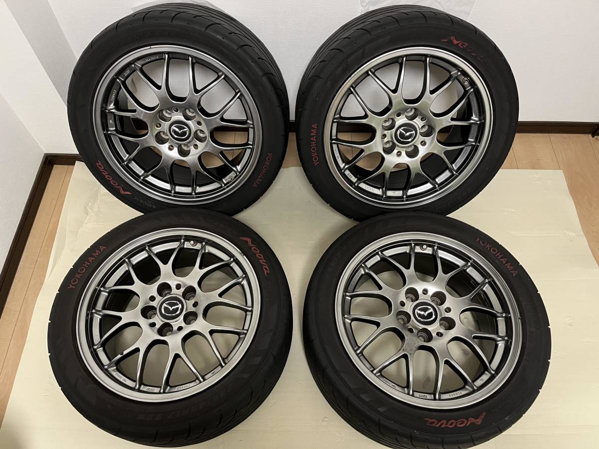 希少:当時物】RX-7 FD3S FD SPIRIT-R TYPEA 純正 BBS 17インチ 