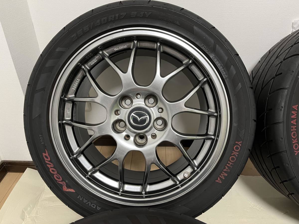 希少:当時物】RX-7 FD3S FD SPIRIT-R TYPEA 純正 BBS 17インチ 