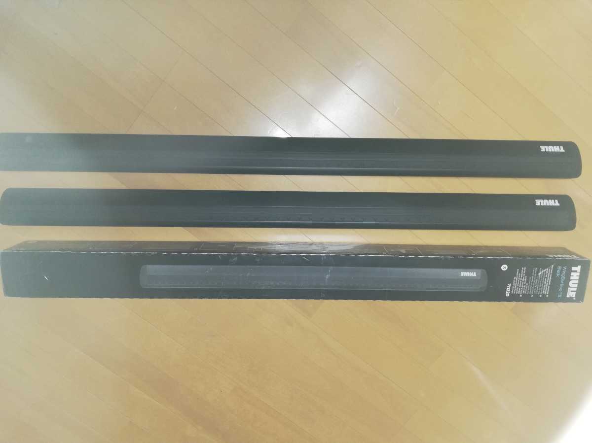 未使用 THULE WINGBAR EVO 118 BLACK 711220