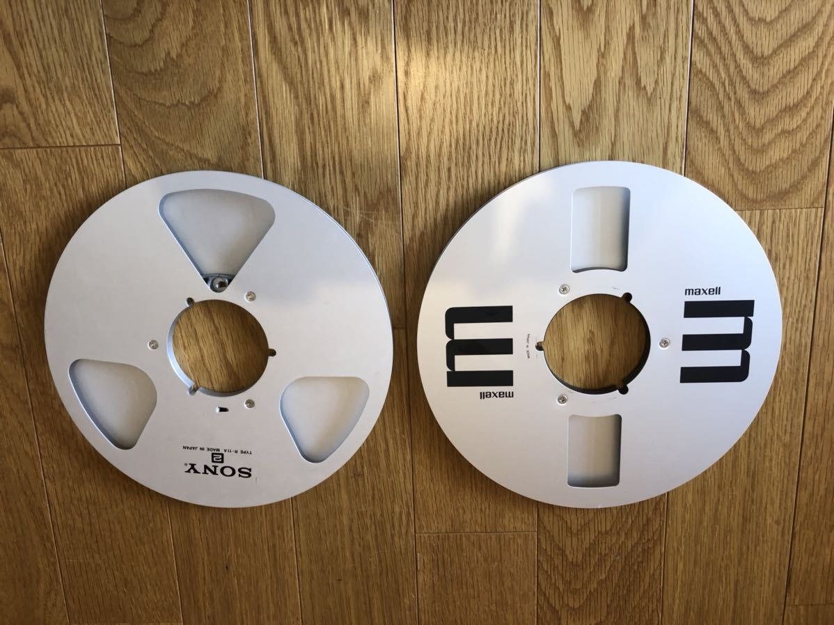 オープンリールテープ maxell sony R-11A 空 10号 美品 オープンリール 