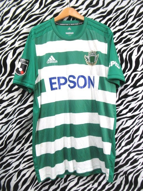 100円スタート R4 6523f アディダス Clima Lite Jリーグ 松本山雅fc H 19年 25 町田也真人 半袖 ユニフォームシャツ メンズ 2xo Jリーグ 売買されたオークション情報 Yahooの商品情報をアーカイブ公開 オークファン Aucfan Com