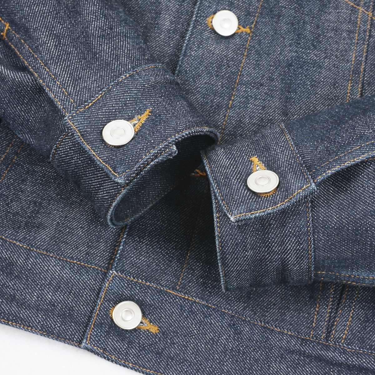 A.P.C. デニムジャケット XS(日本のM位) 綿100% ネイビー 日本製 裏地
