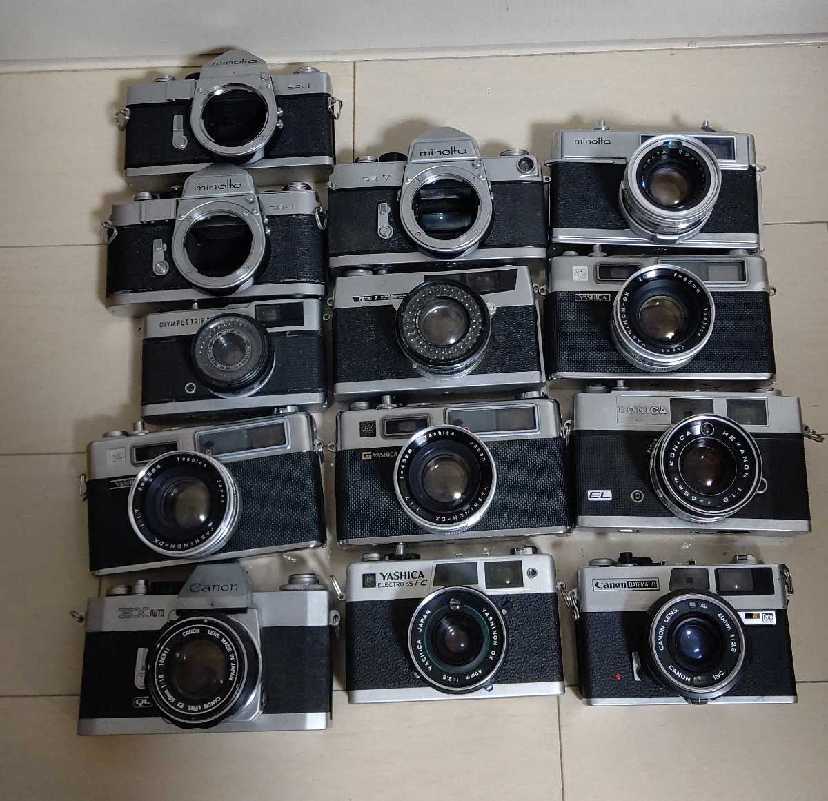 d*7様 天016 カメラ 6点 まとめ売り キャノン ミノルタ オリンパス F フィルムカメラ Canon まとめ K：大量 2026年最新Yahoo キヤノン