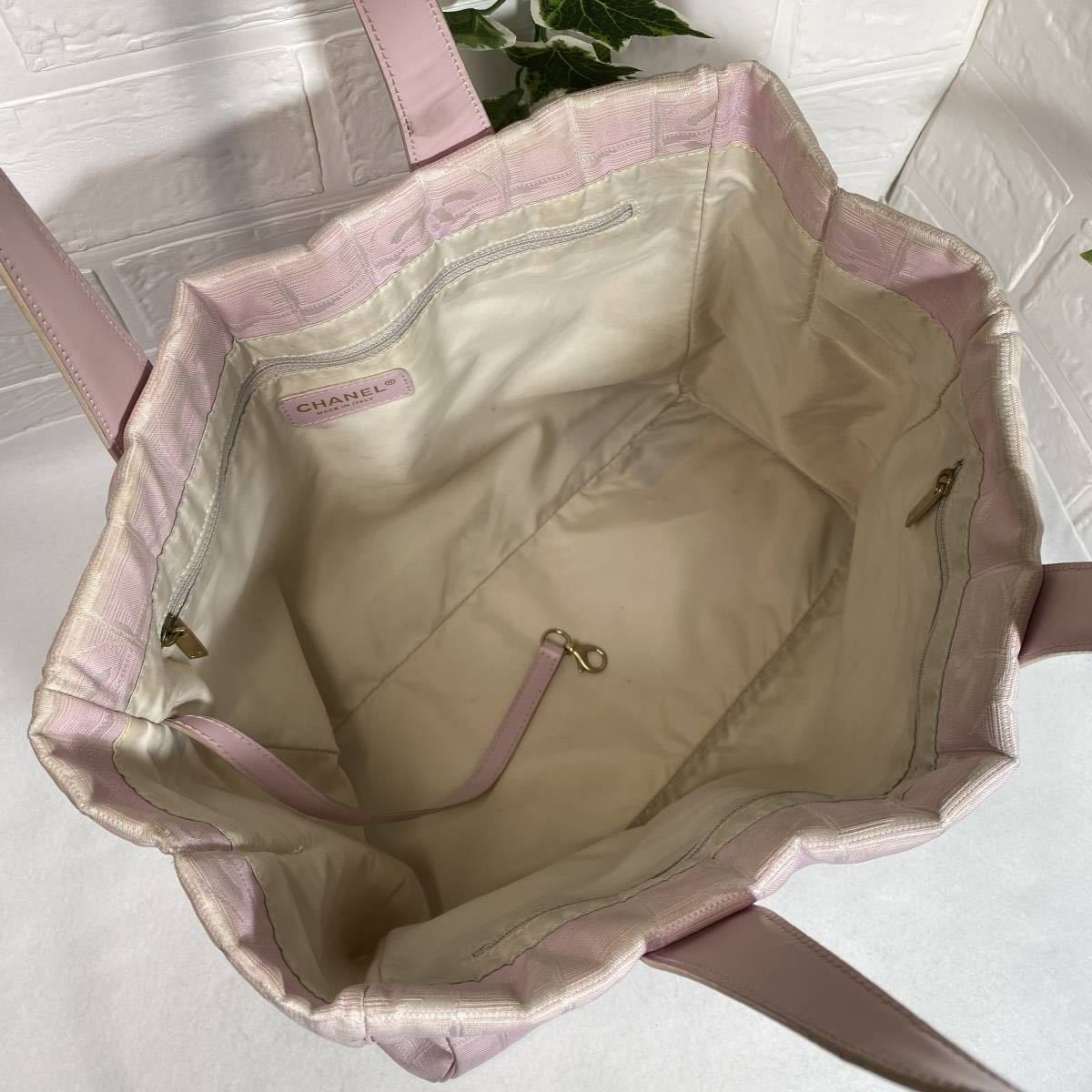 CHANEL シャネル ニュートラベルライン トートMM ショルダーバッグ 