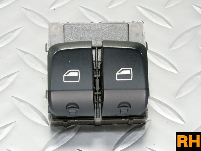 C/BC9■Audi A1 DBA-8XCAX (アウディ 1.4TFSI 2011y前期■3ドア 右/運転席ドアPWスイッチ RH 8X0959851A (パワーウインドウスイッチ
