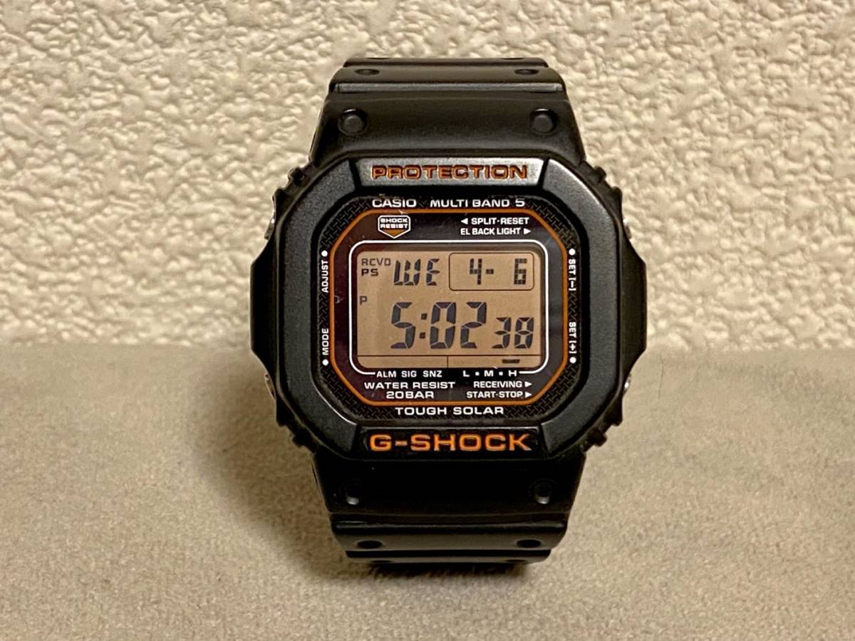 送料無料] G-SHOCK GW-M5600R-1JF ☆タフソーラー・マルチバンド5  
