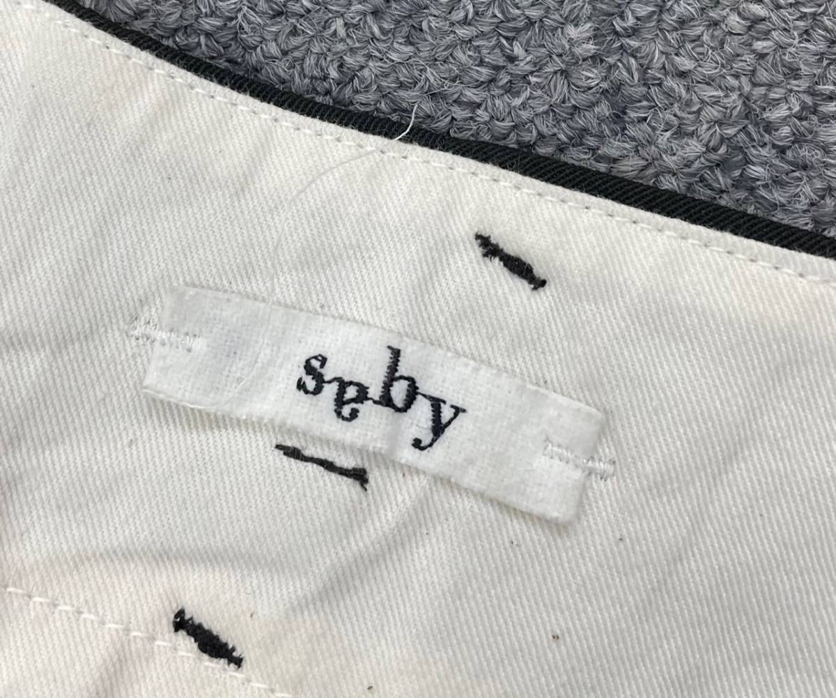 定価28600円 □ Saby 21AW TUCK BAGGY Viscose Twill タック バギー 