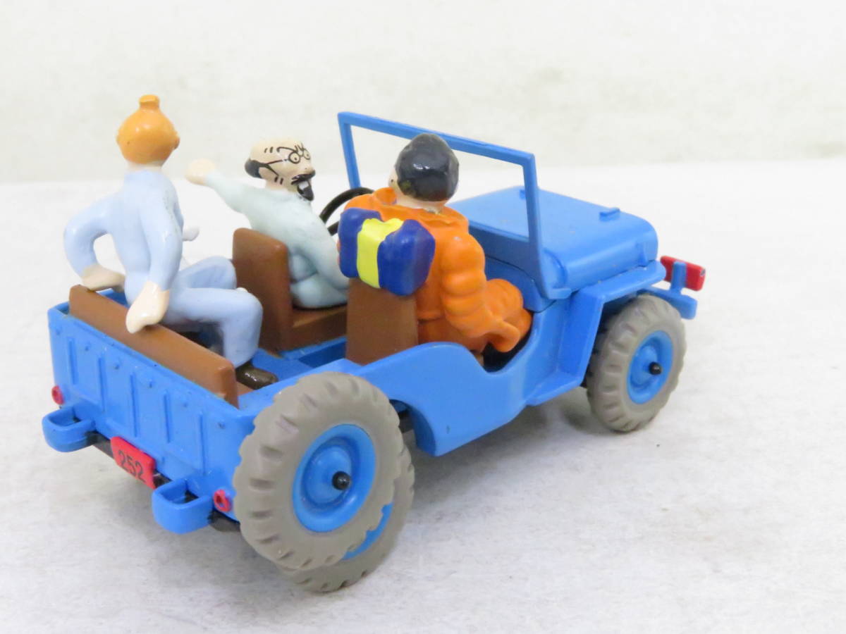 ATLAS? TINTIN タンタンの冒険 漫画劇中車 JEEP ジープ フィギュア付