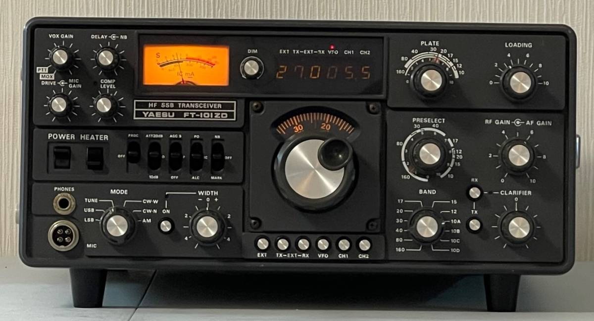 ☆YAESU☆FT-101ZD☆電源ケーブル付属☆ジャンク扱い☆
