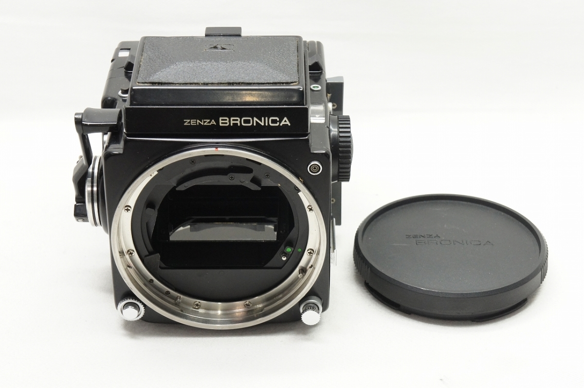グリップ付 ZENZA BRONICA ゼンザ ブロニカ ETR ボディ ETR BRONICA Si モーターワインダー Ei ETR用 【アルプスカメラ】良品