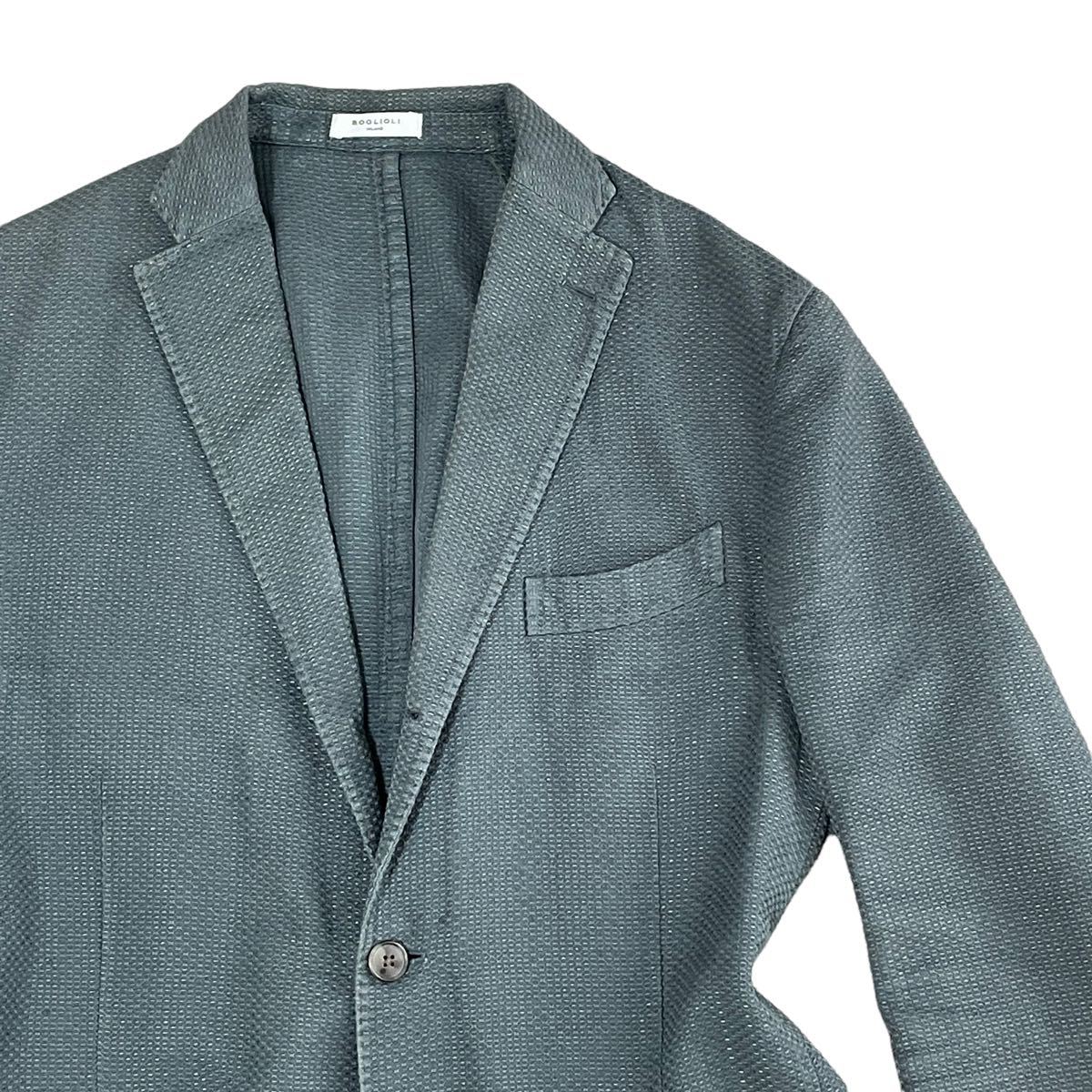 ボリオリ『大人のお洒落』BOGLIOLI K.JACKET コットンリネンテーラード 