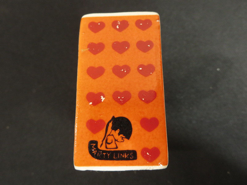 T30/G】昭和レトロ 当時物 サンリオ 陶器 貯金箱 MARTY LINKS MARLIN
