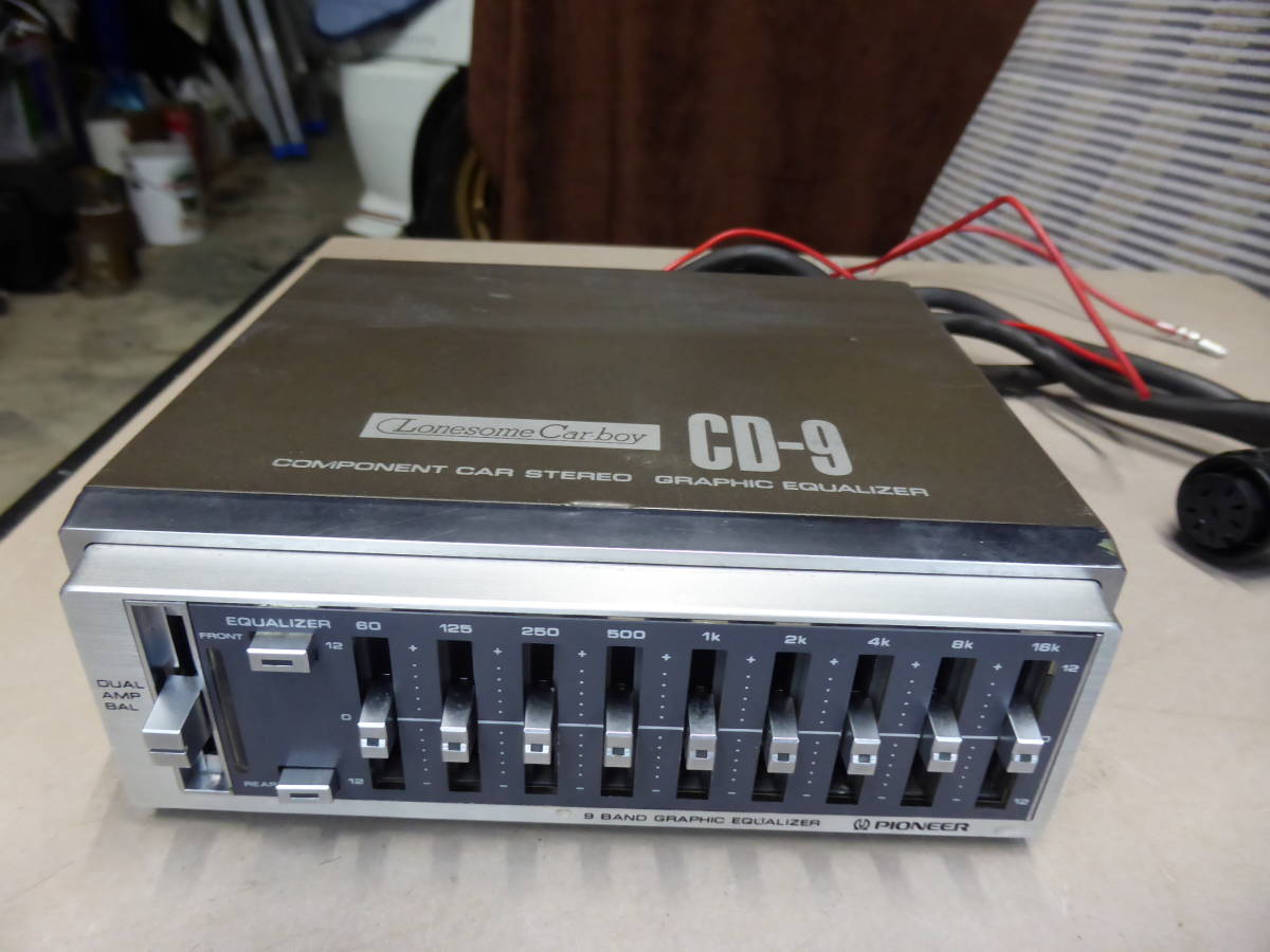 パイオニアPIONEERロンサム カーボーイ イコライザーCD-9 み(カー 