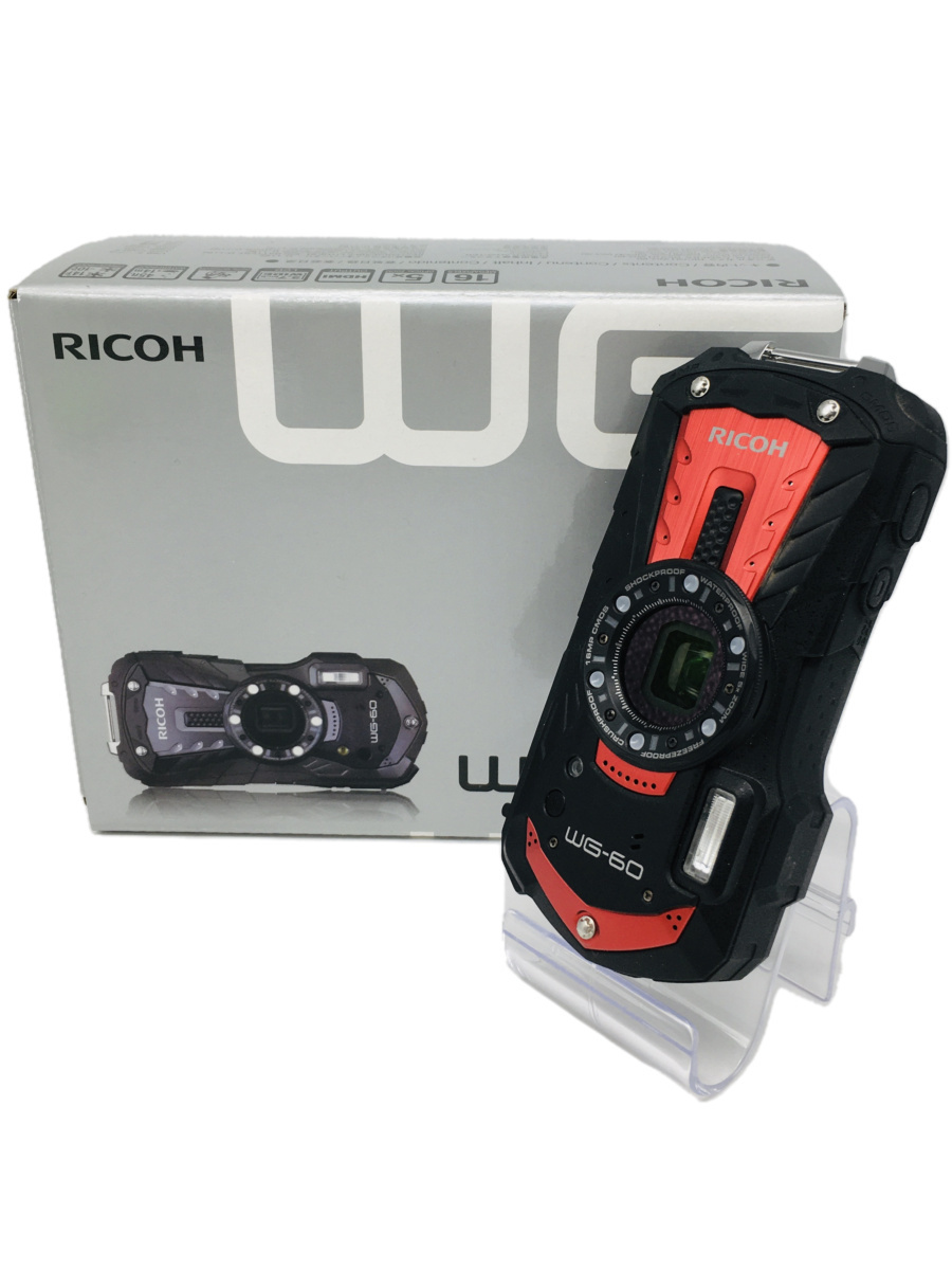 RICOH◇デジタルカメラ RICOH WG-60 [レッド] WG-60 RICOH レッド