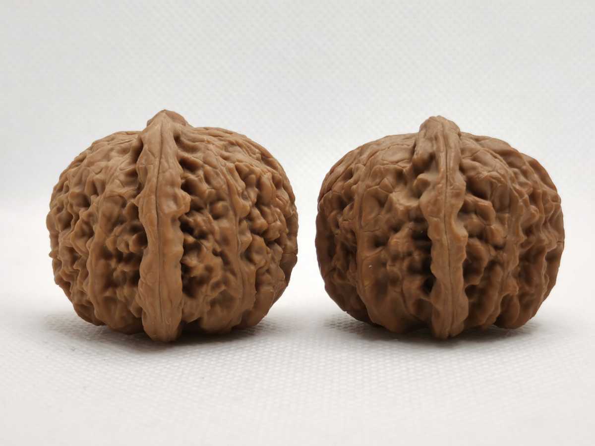 文玩核桃 白獅子 38mm_6