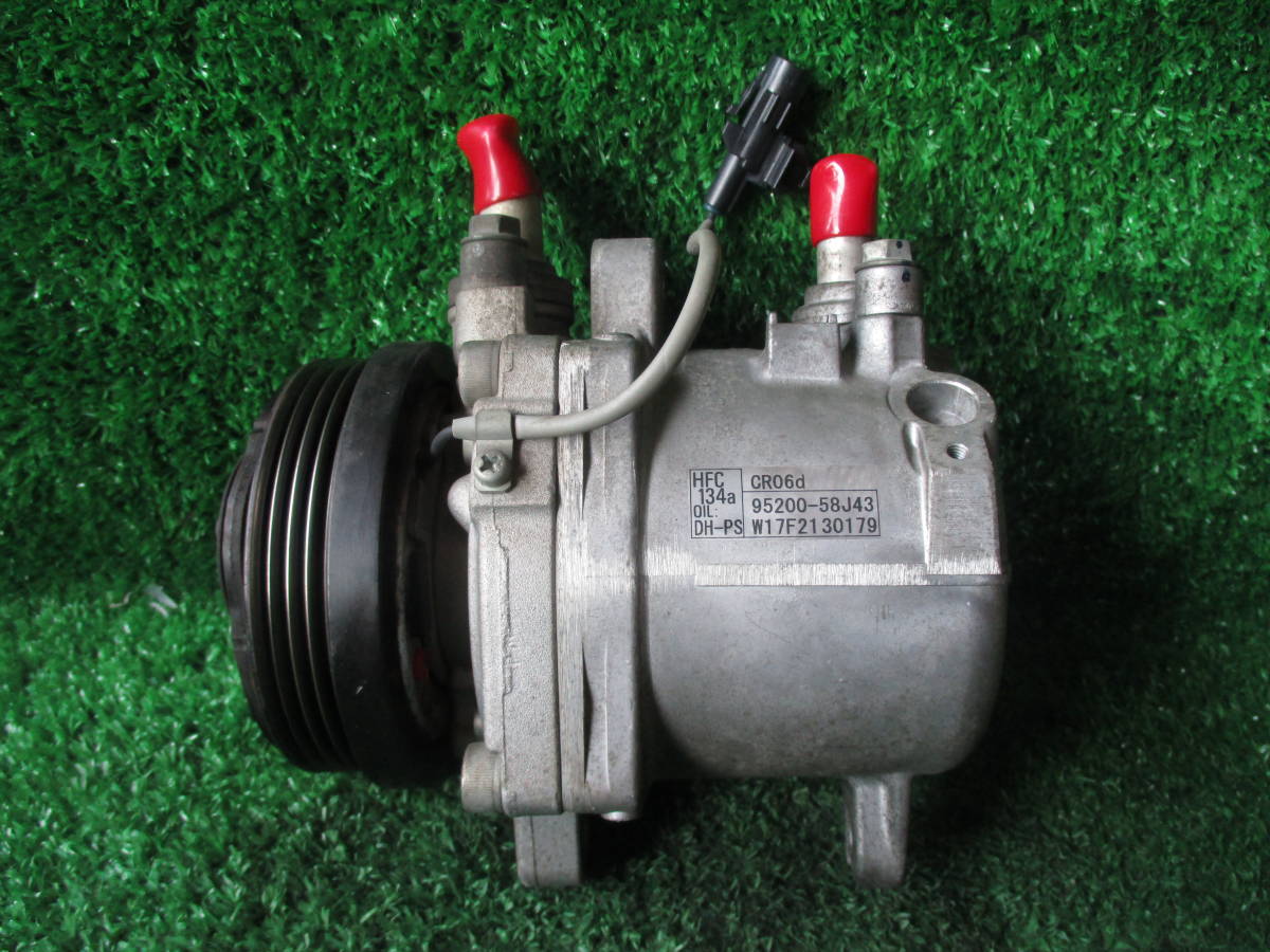  149F ワゴンR MH23S /パレット MK21S エアコンコンプレッサー 95200-58J43(スズキ用)｜売買されたオークション情報、yahooの商品情報をアーカイブ公開 - オークファン スズキ用