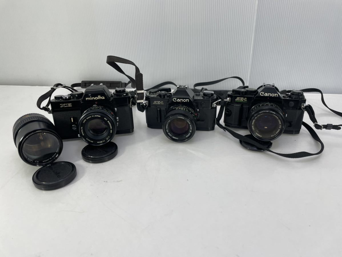 Canon AE-1 35mm Film Program Camera 50mm SLR Lens | - CANON BLACK