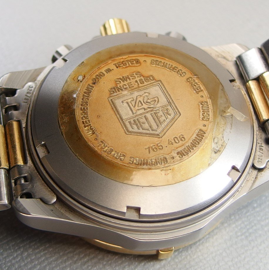 タグホイヤー　腕時計 希少 2000シリーズ 機械式 クロノ】Tag Heuer タグ ホイヤー AUTOMATIC