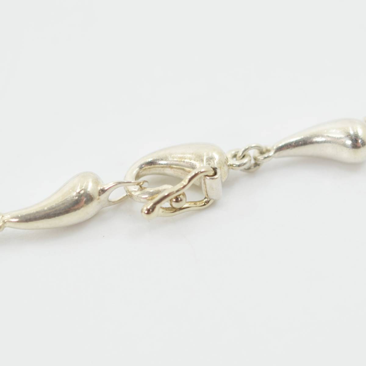 H 1円スタート TIFFANY&Co . ティファニー ティアドロップ チェーン 