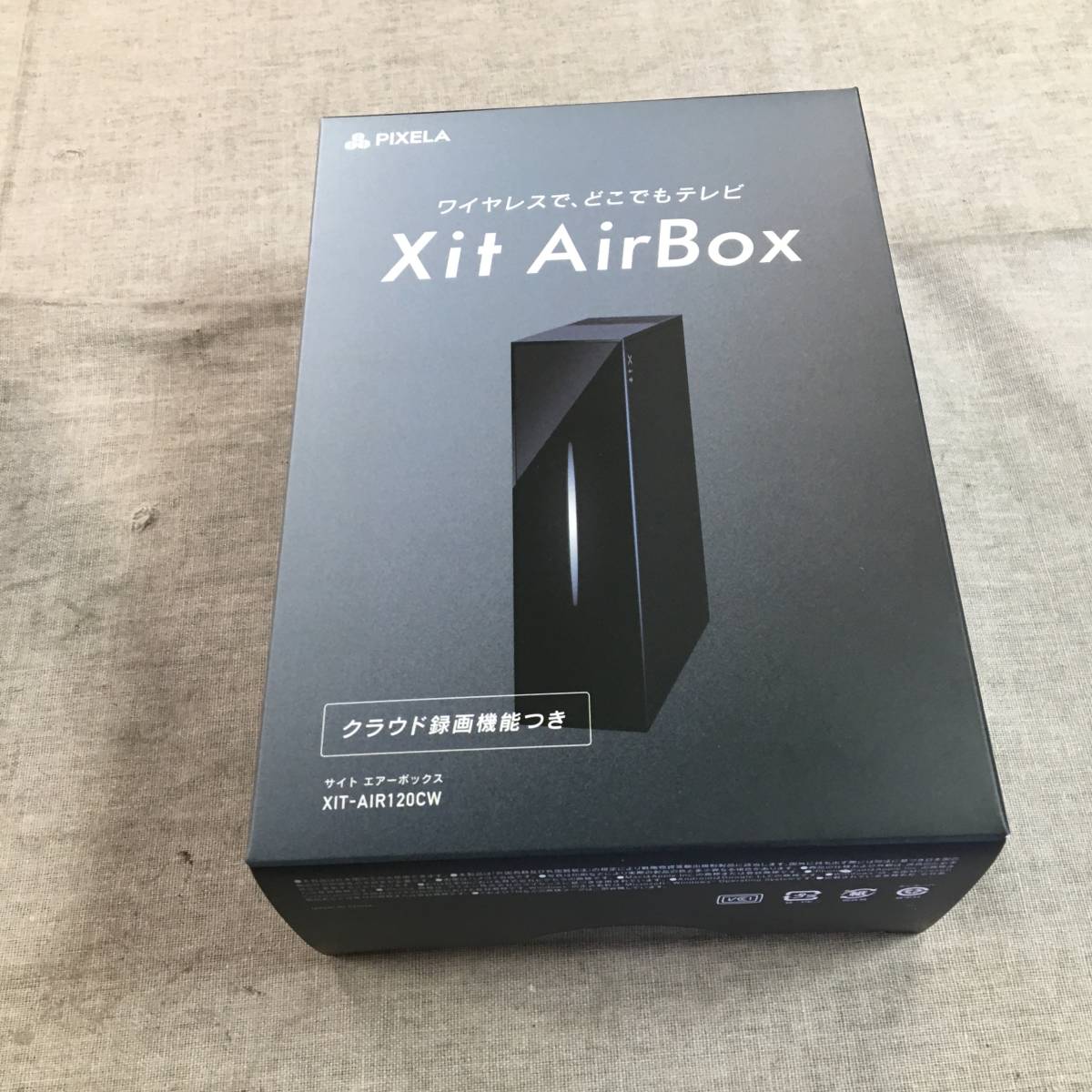 テレビ・映像機器 ピクセラ Xit AirBox XIT-AIR120CW テレビチューナー