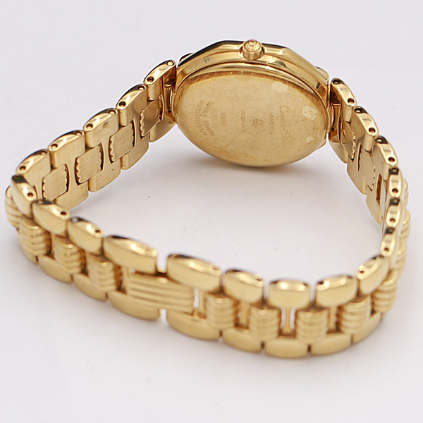 1円〇稼働〇良品〇【クリスチャンディオール】48.153 ゴールド系文字盤