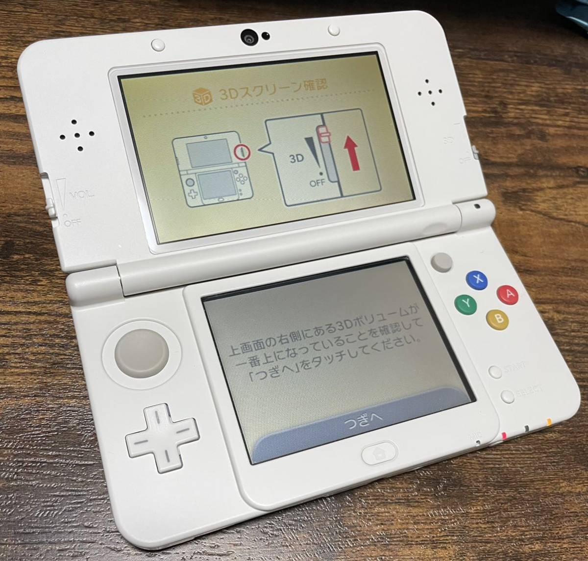 ホワイト New 3DS LL 本体【ジャンク品】 1円〜】Newニンテンドー3DS 