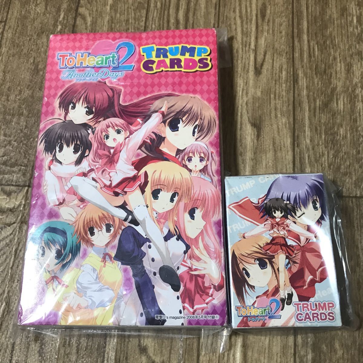 ToHeart2 AnotherDays トランプ カード 2種 電撃G 