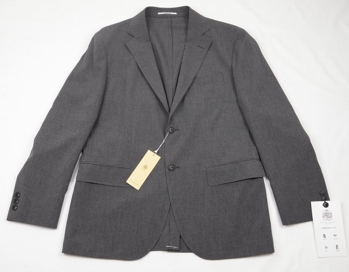 100%新品，爆買い J.PRESS ブレザージャケット L 濃灰 KM0350 ウォッシャブル 吸汗 速乾 高セキュリティ 海外旅行に(男性用)｜売買されたオークション情報、yahooの商品情報をアーカイブ公開 - オークファン 男性用