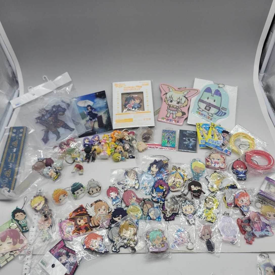 B188 アニメグッズいろいろまとめて 大量 缶バッジ ラバスト ラバー 