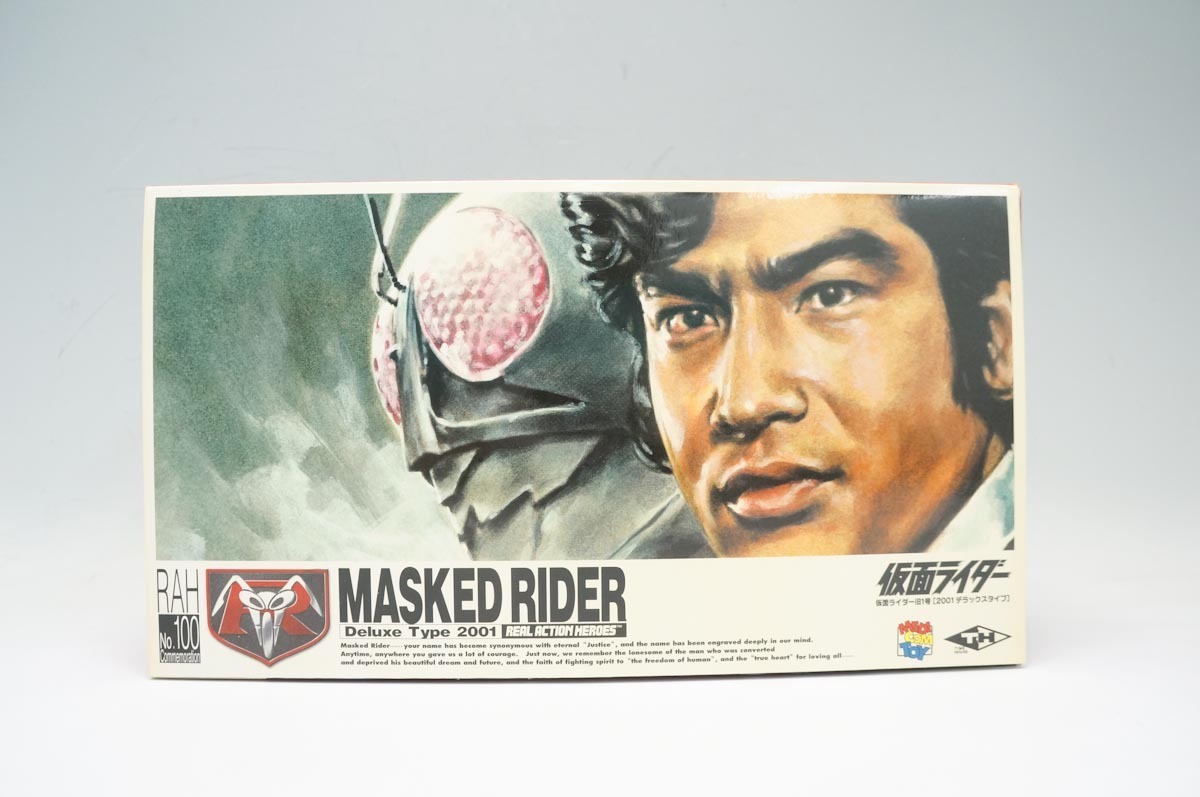 美品】仮面ライダー旧1号 2001 デラックスタイプ メディコムトイ 