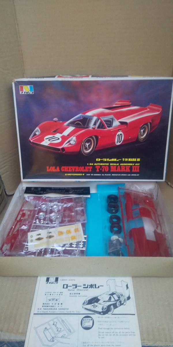 ナカムラ1/24 ローラT70 マーク3 未使用品 T-70 ローラ 1&frasl;24 Mans 0 t70の中古品・新品・未