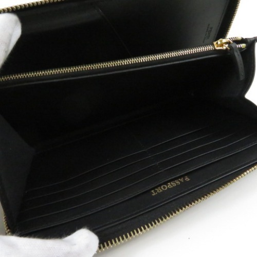 54976★1円スタート★FENDI フェンディ 新品同様美品 モンスター　トラベルケース ラウンドファスナー長財布 レザー ブラック レディース | フェンディ、100周年を迎える2025年の幕開けを祝い、「フェンディ フェンディ（FENDI）2026-27秋冬コレクション カーサ フェンディが新作バッグ「FENDI Origami」を発売！