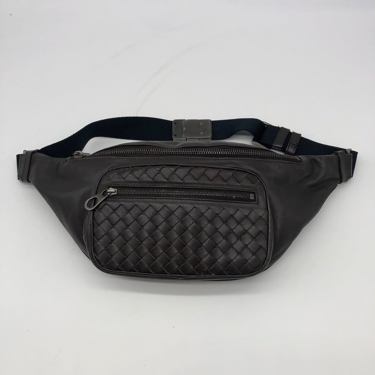 1円 【超極美品・希少】BOTTEGA VENETA ボッテガヴェネタ ボディバッグ 