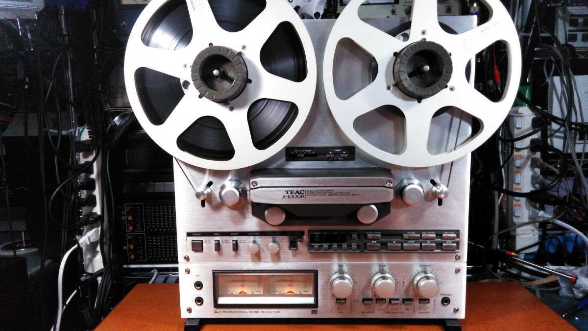 HTS】TEAC X-1000R オープンリールデッキ 4トラック オートリバース 